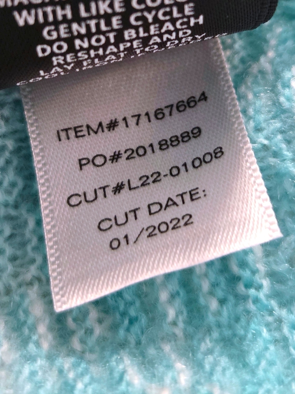 Torrid Aqua Blue Chevron Pointelle Knit Cami Tank Top Size 2 - Picture 7 of 11